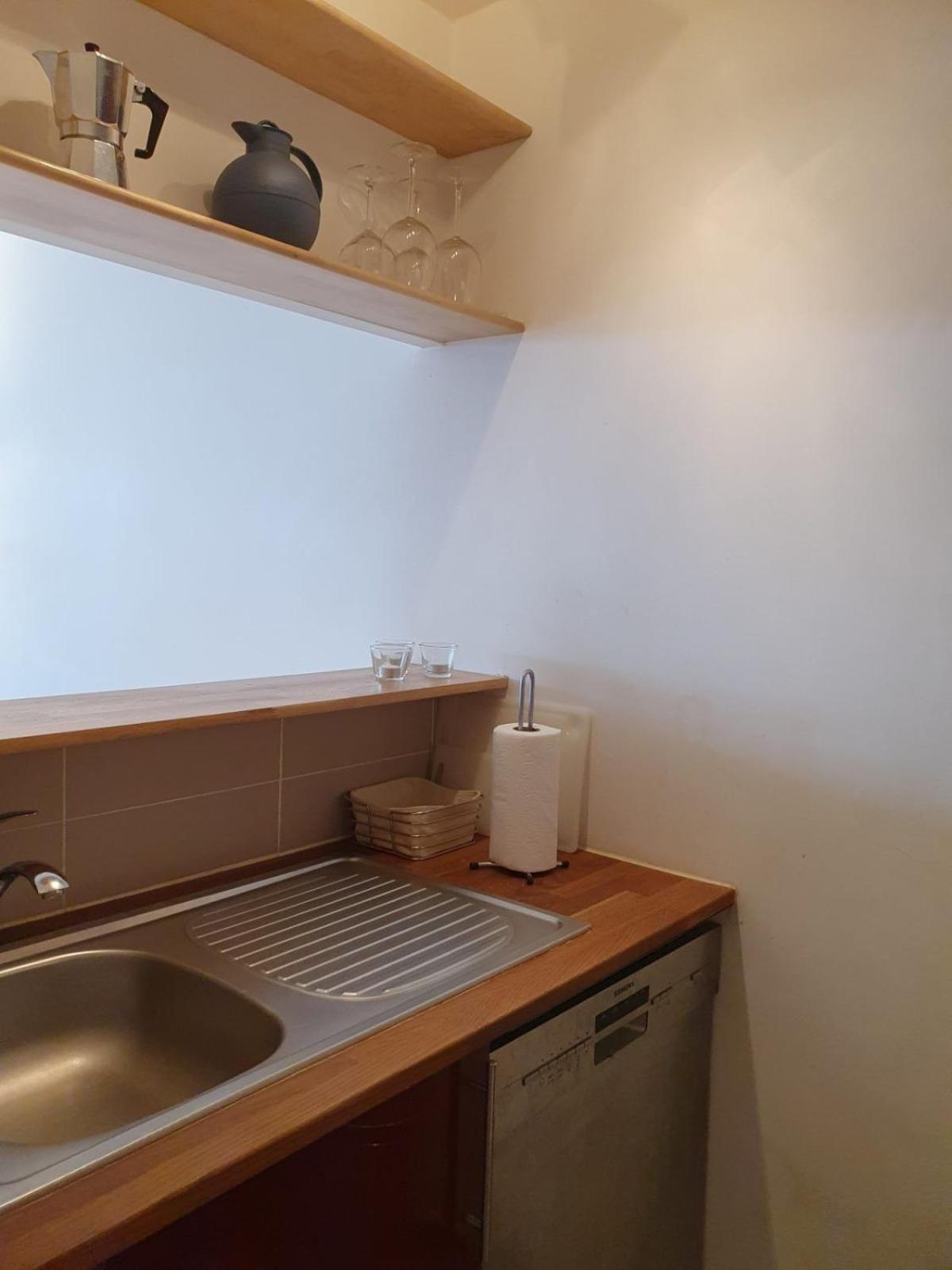 Appartement JOLI 32m avec BALCON-VUE sur le MONT-BLANC à Chamonix Extérieur photo